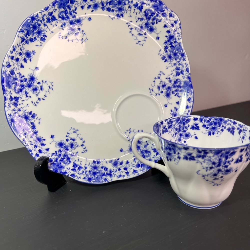 Royal Albert Blue and White Dinnerware Set